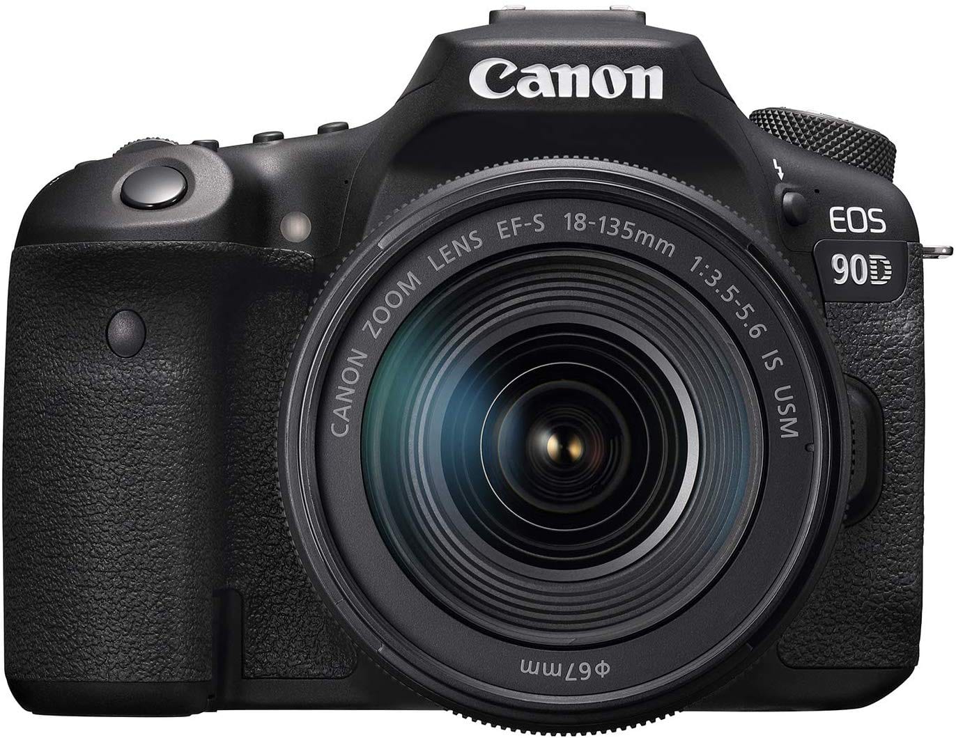 Canon - 90D Digital SLR Camera with 18-135 is USM Lens (International Model)