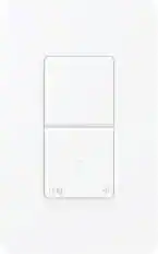 Front. Ring - Smart Light Switch helps deter intruders, set routines, on Amazon Sidewalk no base station needed, neutral wire required - White.