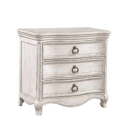 American Woodcrafters - Genoa 3-Drawer Nightstand - Antique - White