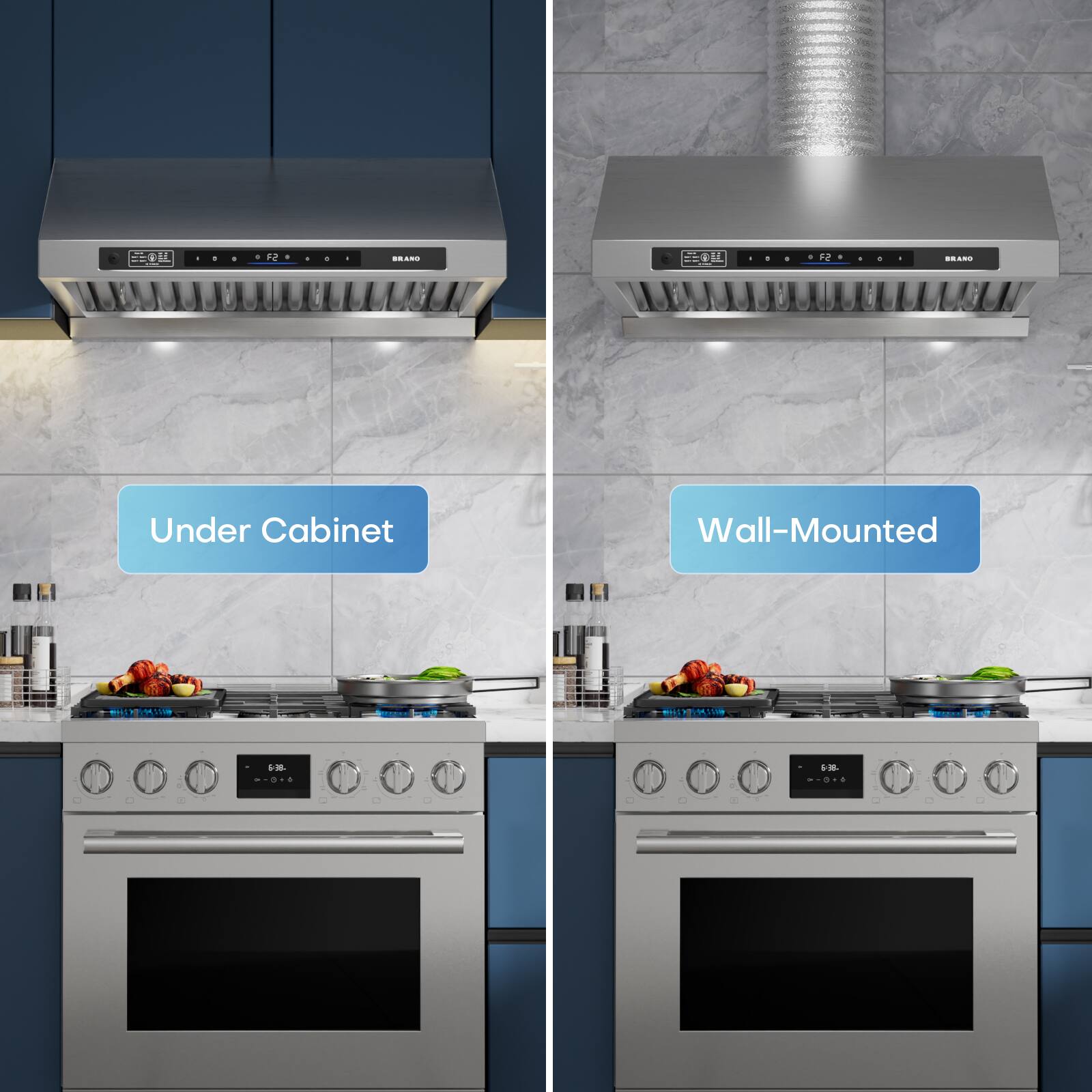 Under Cabinet Wall-Mounted