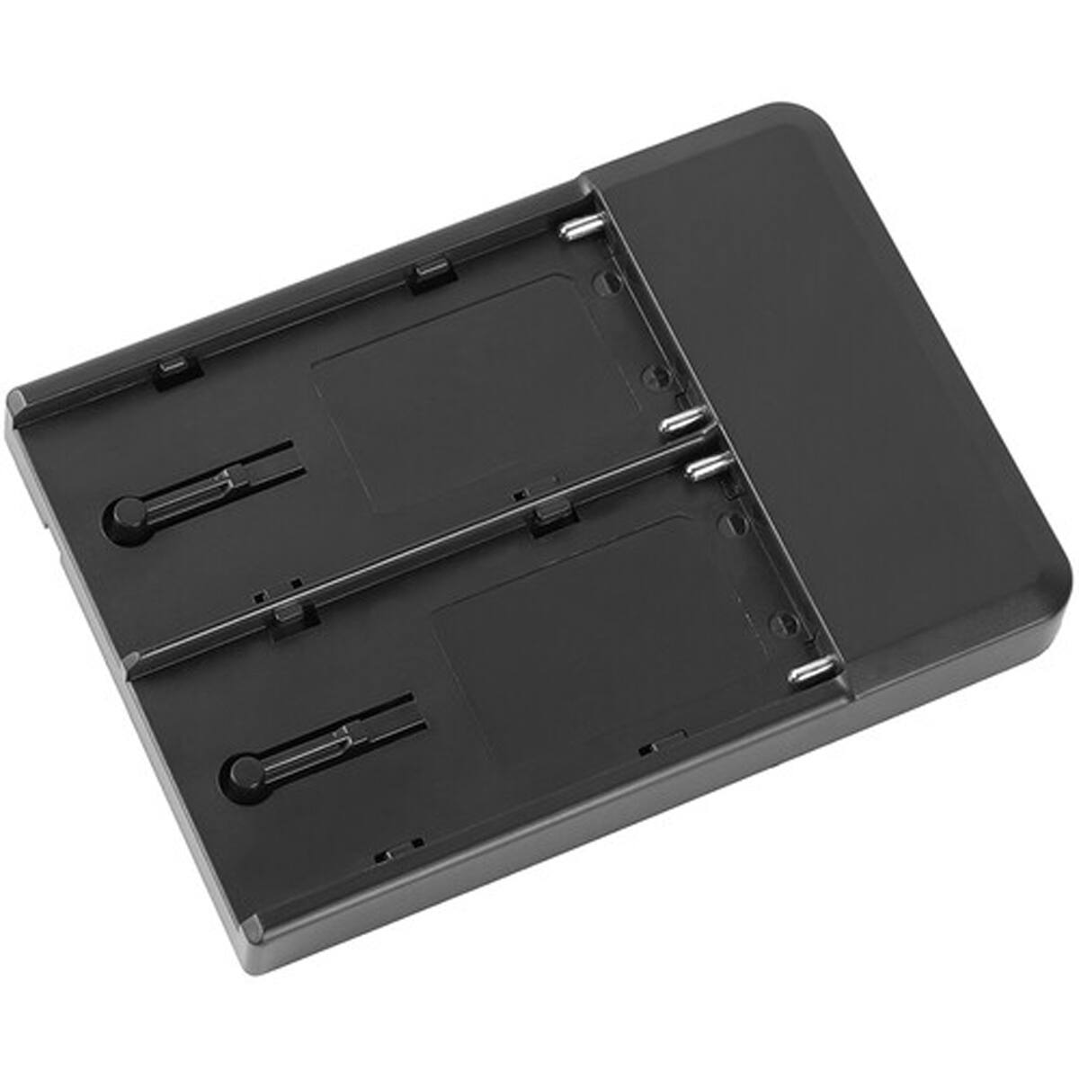 Alt View 4. GVM - GVM 2x NP-F970 7.2V 47.52Wh 6600mAh Lithium-Ion Batteries with Dual Charger and V-Mount Adapter.