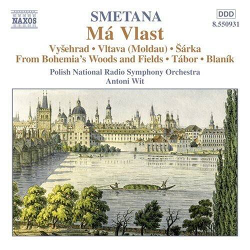 SMETANA  
Má Vlast  

Vyšehrad • Vltava (Moldau) • Šárka  
From Bohemia's Woods and Fields • Tábor • Blanik  

Polish National Radio Symphony Orchestra  
Antoni Wit  

NAXOS  
8.550931