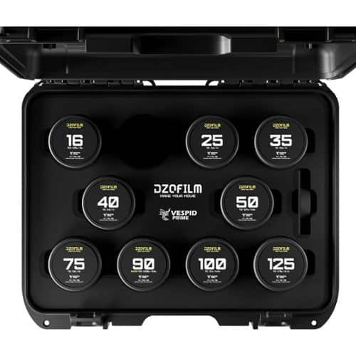 DZOfilm - Vespid Prime Cinema 9-Lens Kit for PL EF Mount