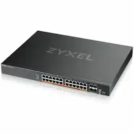 ZYXEL - XMG2230-28HP Ethernet Switch - 24 Ports - Manageable - Gigabit Ethernet, 2.5 Gigabit Ethernet, 10 Gigabit Ethernet - Unknown