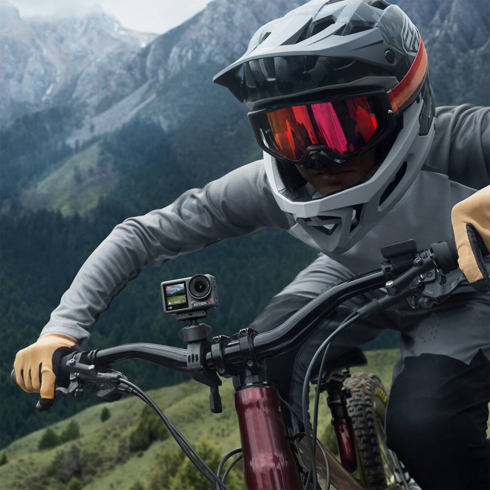 Alt View 3. DJI - Osmo Action 4 Standard Combo 4K Action Camera + 26-Month Extended Warranty Protection Package.