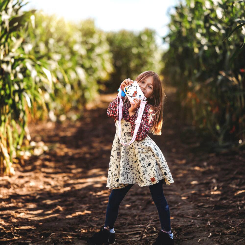 Alt View 25. Kidamento - Model P Instant Print Digital Camera - Pink.