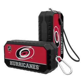 Keyscaper - Carolina Hurricanes End Zone Water Resistant Bluetooth Speaker - Multicolor