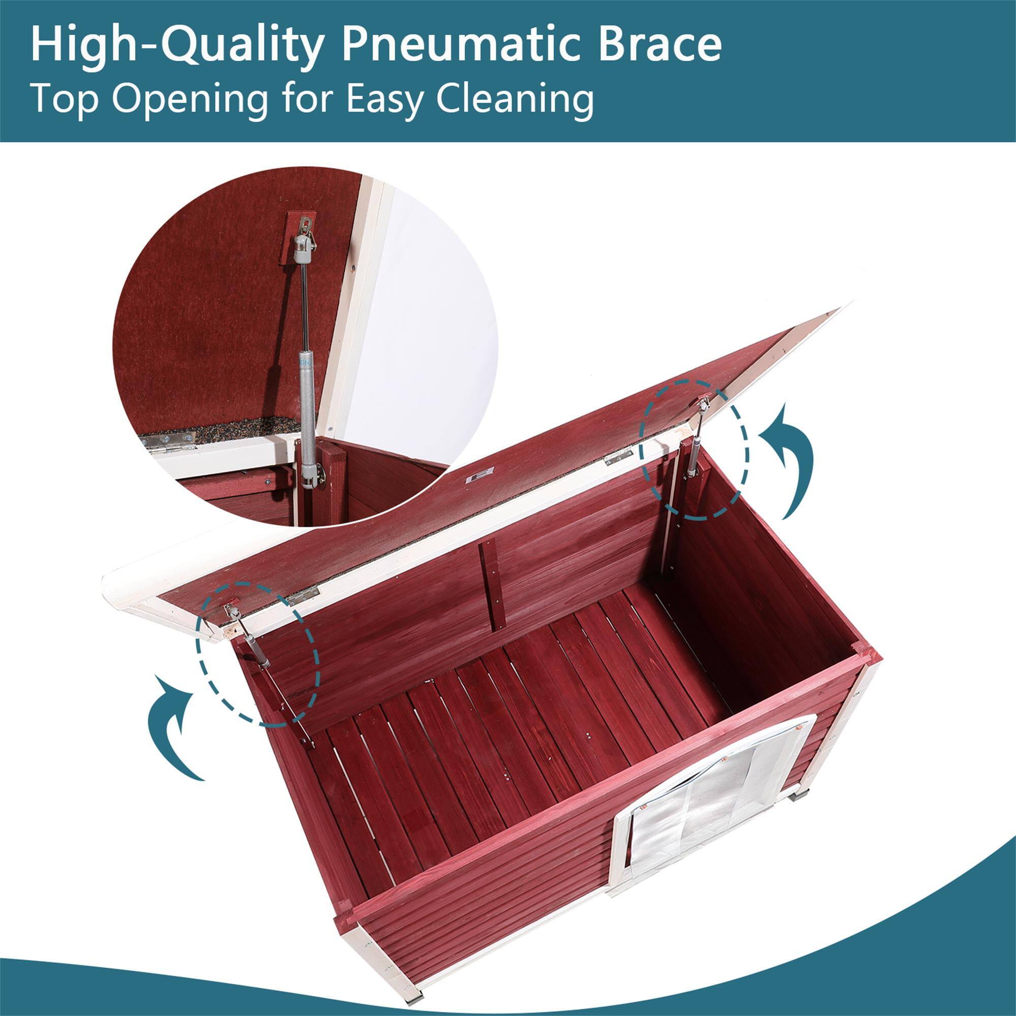 High-Quality Pneumatic Brace  
Top Opening for Easy Cleaning