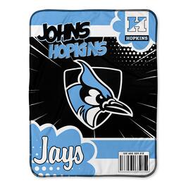 Chad & Jake - Johns Hopkins Blue Jays 30" x 40" Comic Theme Baby Blanket - Multicolor