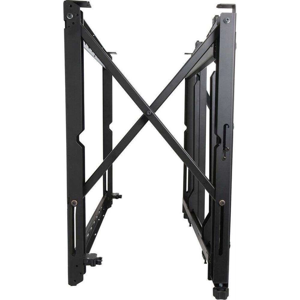 Angle. Peerless-AV - 65"-98" Full Service Video Wall Mount DS-VW795-QR - Black.