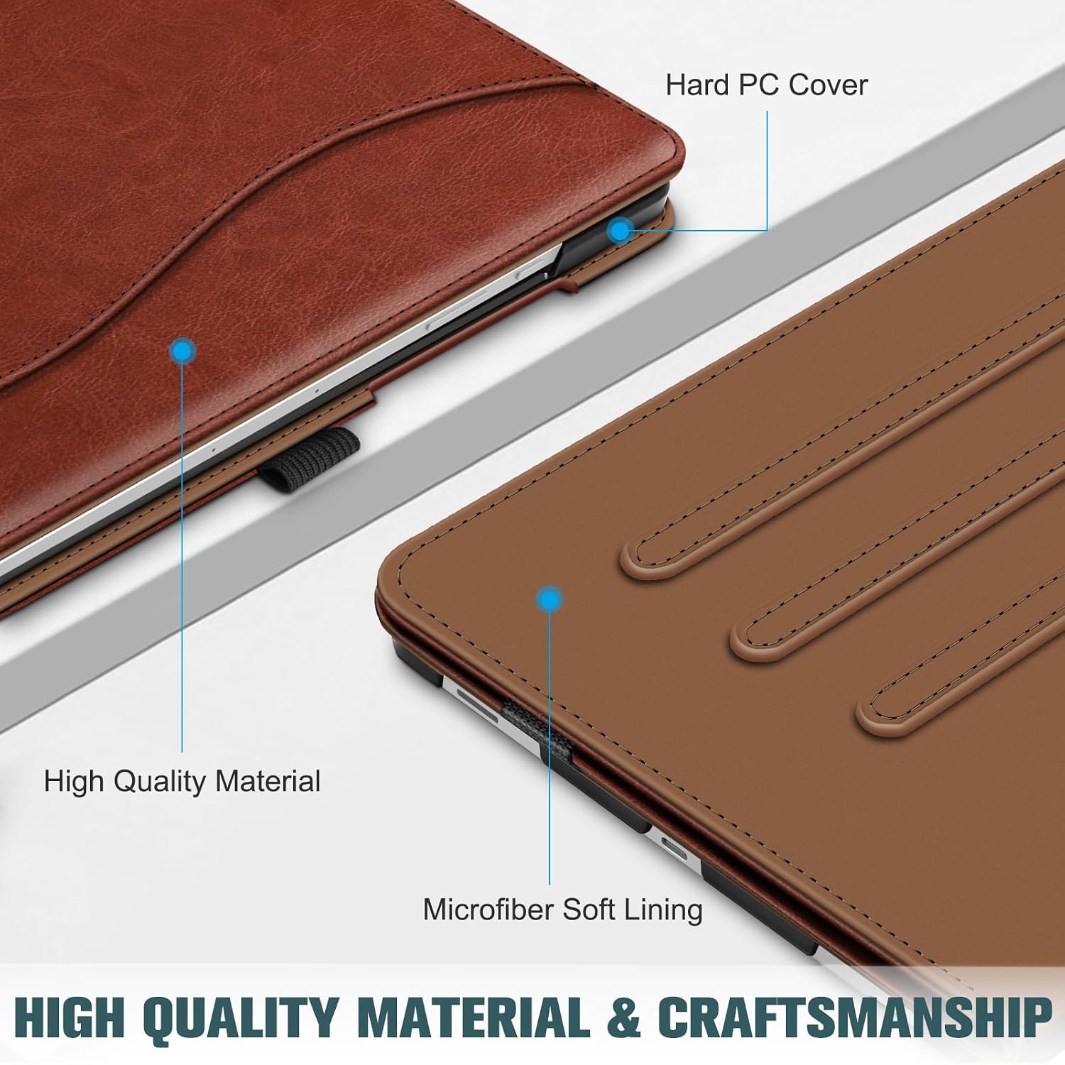 Hard PC Cover  
High Quality Material  
Microfiber Soft Lining  
HIGH QUALITY MATERIAL & CRAFTSMANSHIP