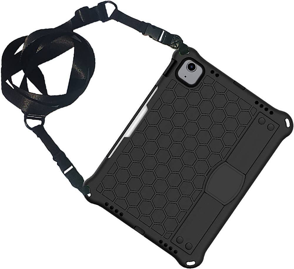 Alt View 16. SaharaCase - Raider Series DualShock Hand Strap Case for Apple iPad Air 10.9" (4th/5th Gen) and iPad Air 11" (M2 2024 and M3 2025) - Black.