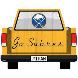 Fan Creations - Buffalo Sabres 12'' x 12'' Truck Back D-cor - Multicolor