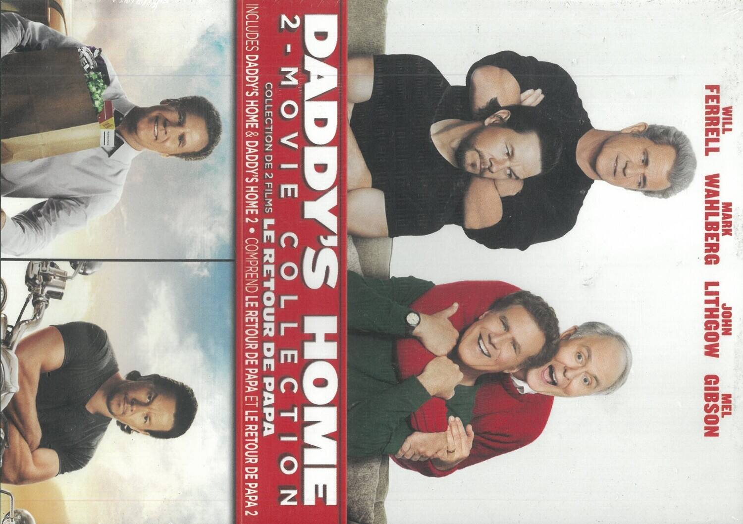 Front. Daddy's Home / Daddy's Home 2   - DVD.