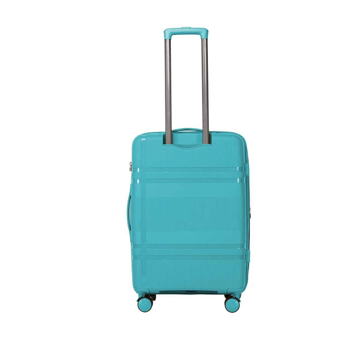 Alt View 1. APRILSOUL - Luggage Set with Rotating Wheels suitable for carry on luggage unisex lightweight travel luggage set password lock - Blue.