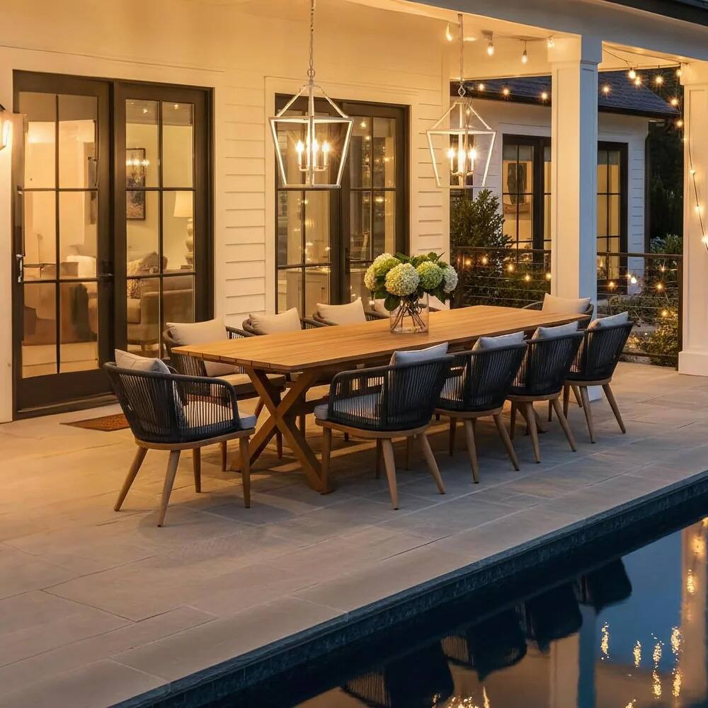 Teak-Rectangular-11 Pcs