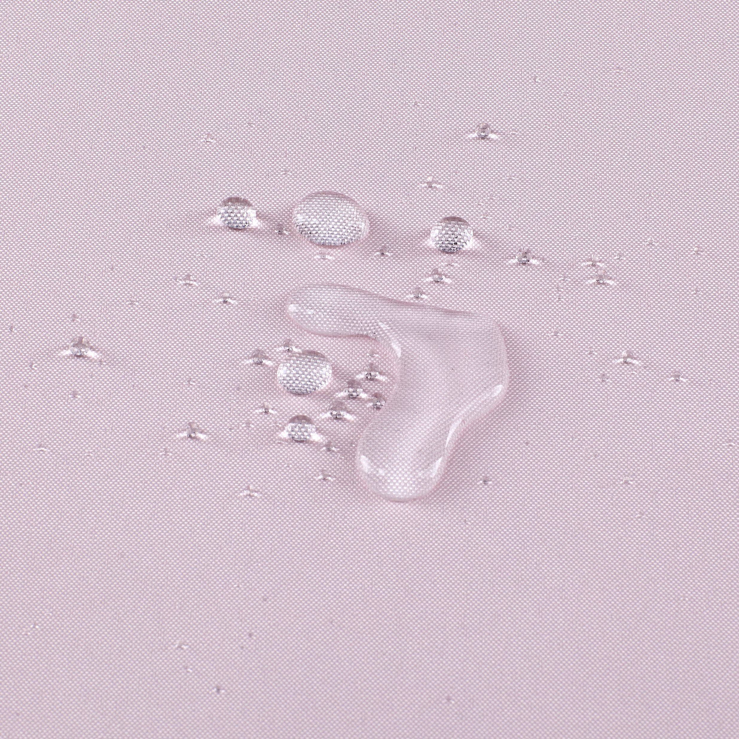 Alt View 2. Kate Aurora - Kate Aurora Living Hotel Collection Mold & Mildew Resistant Fabric Shower Curtain - Rose - Rose.