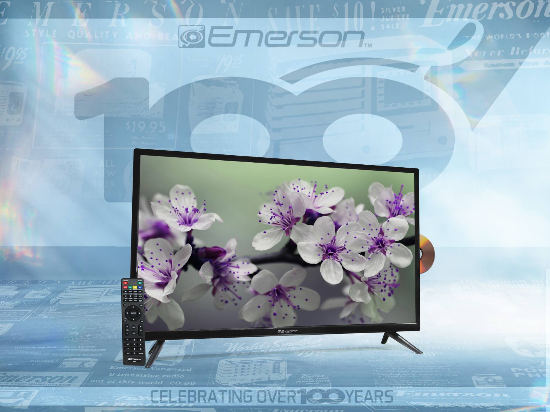 A S SILVER GMERSOL L R S 8 SUE 10! JUALLE SALE. Emerson STYLE QUALITY AND BEA Emerson WORLDS BO THE TM Verer Befor 92 192 MSY NEW ALL $19.95 20 1989 -  Do  AON I asmwson Smallest 1o OCR - -  Worlds ESSRRNEERIN CASte P  ... OTEEO n T Emersos Vanguard POF A-transistor  radio   - PH erson  ELAIM OUr of thiN world 28.88 - - ...... - -  CELEBRATING OVER YEARS HLOrSOn - Tninyuiit