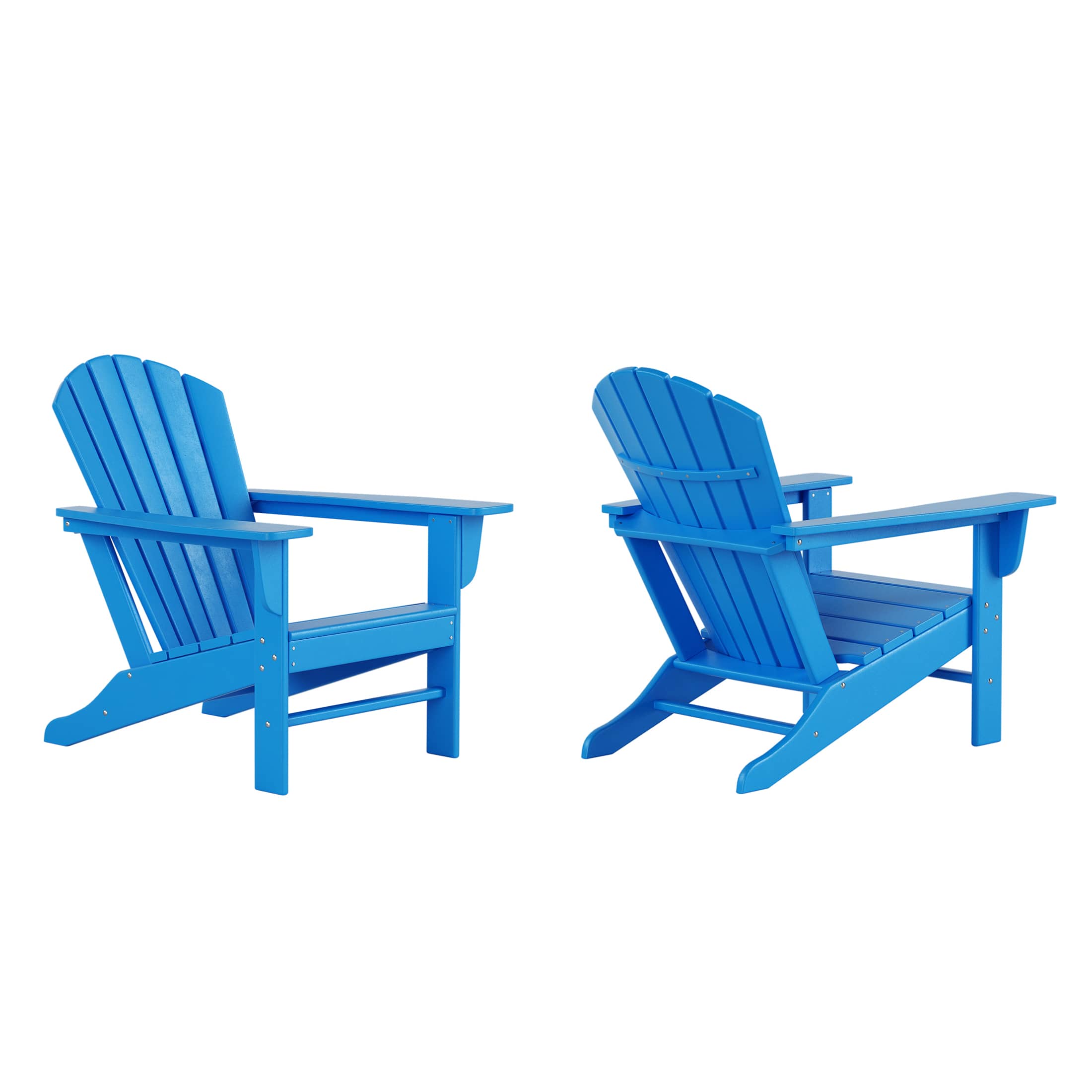 WestinTrends - Dylan Outdoor Adirondack Chair (Set of 2) - Pacific Blue price history on PriceWatchPro