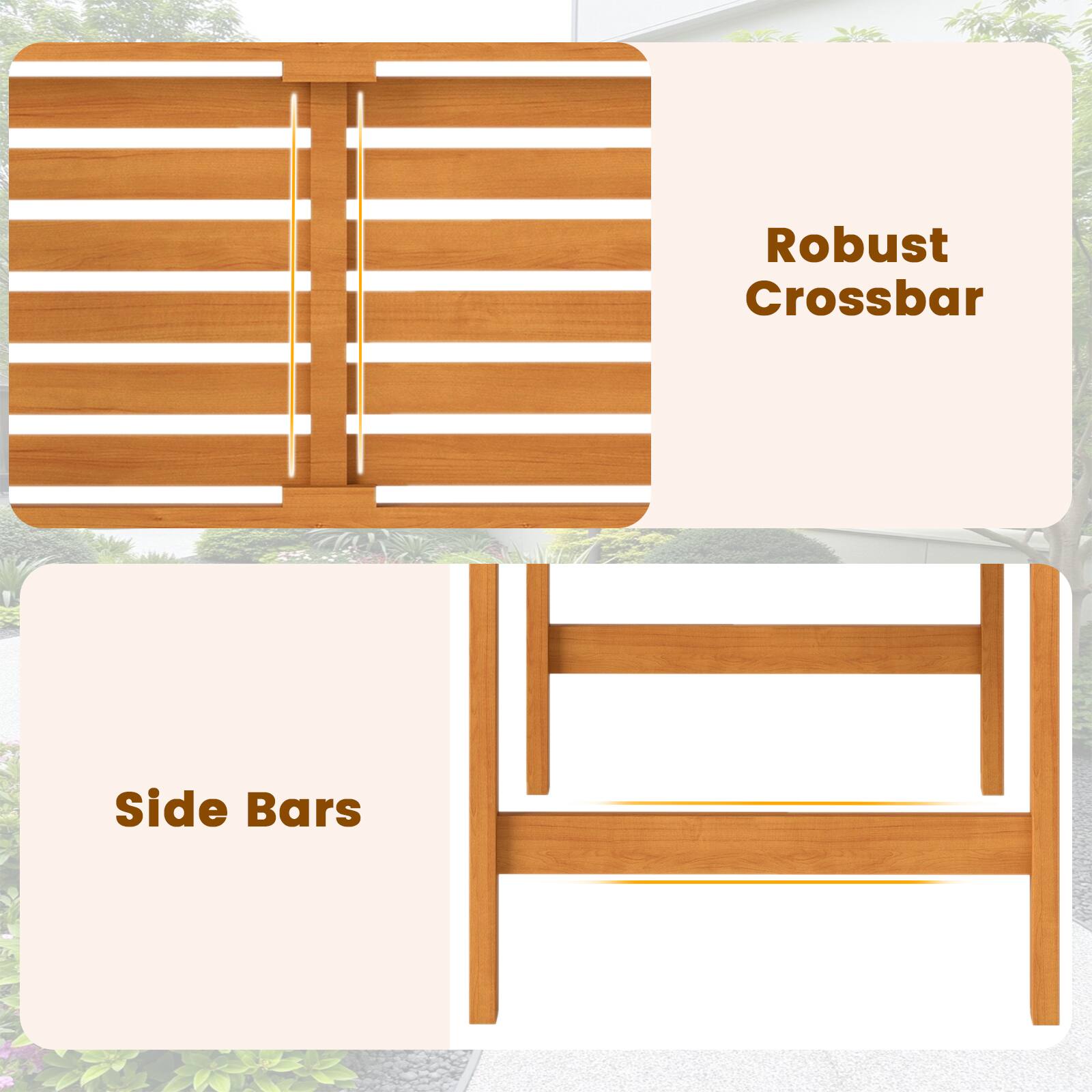 Robust Crossbar  
Side Bars