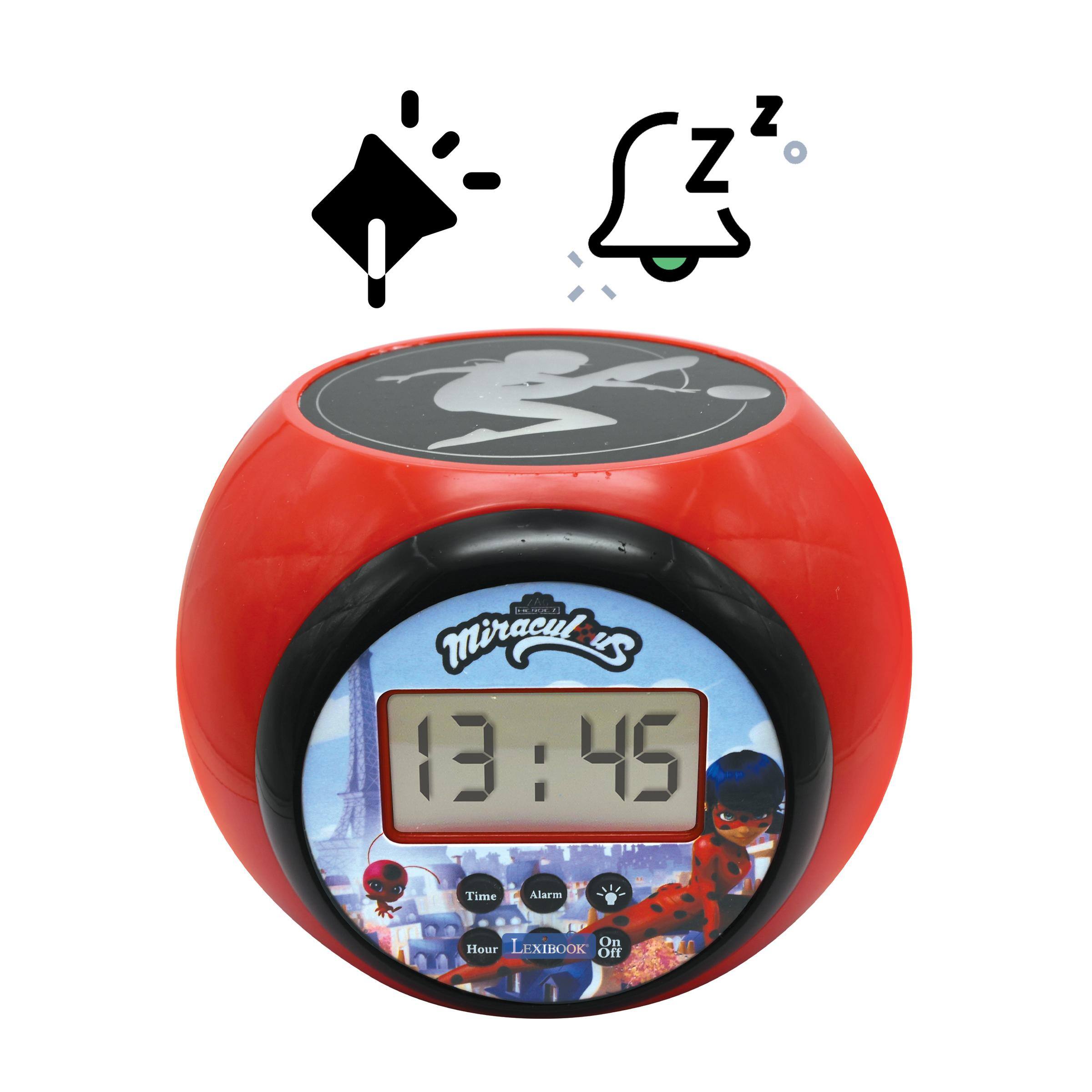 2 Z
K
10:10:14 Miraculous_us 8:45
Time
Alarm
LEXIBOOK On Hour Off