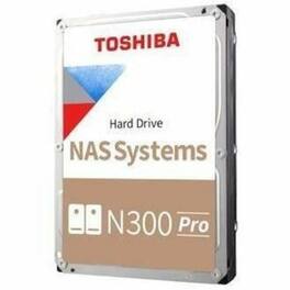 Toshiba - N300 Pro 24 TB Hard Drive - 3.5" Internal - SATA (SATA/600) - NAS Device Supported - 7200rpm - 550 TB TBW - 309