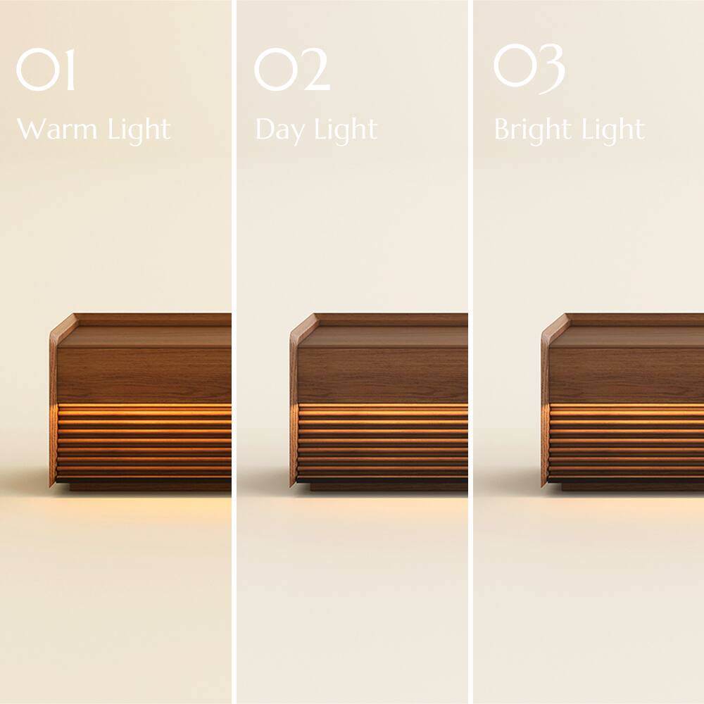 O1 Warm Light  
O2 Day Light  
O3 Bright Light