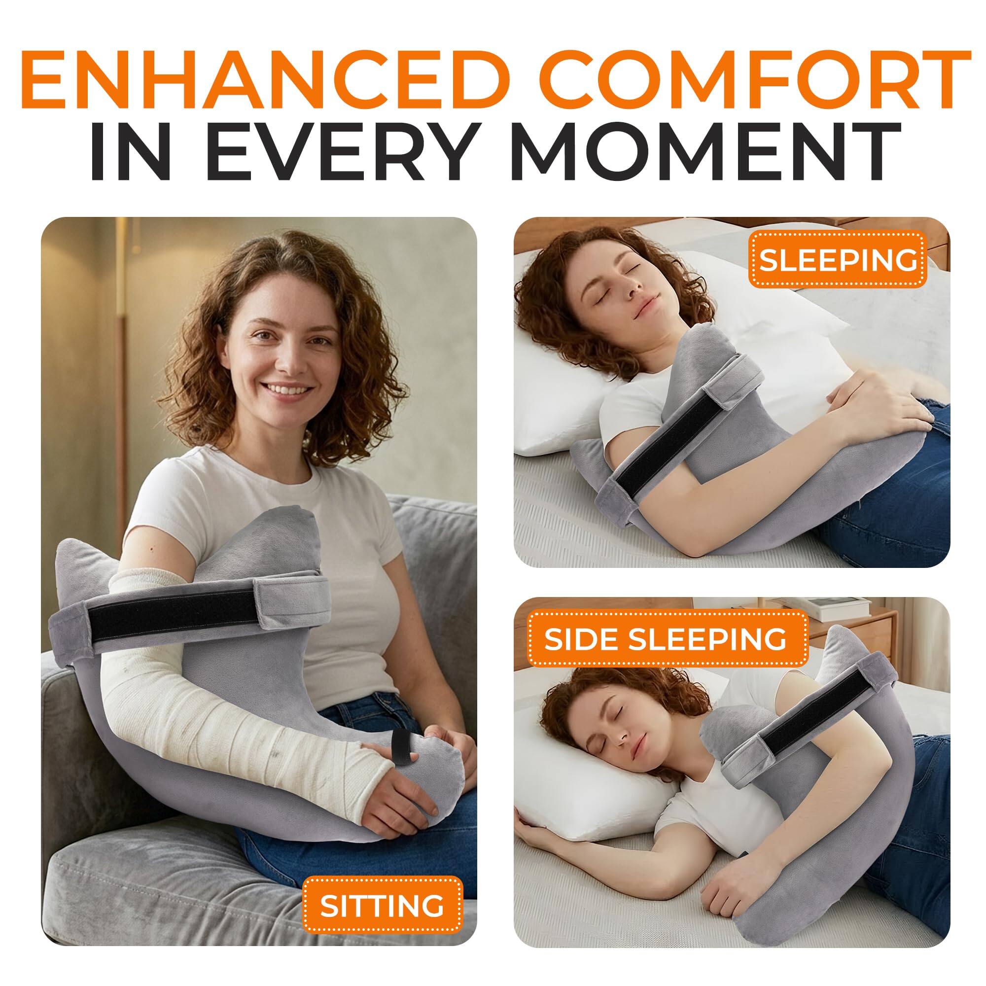 ENHANCED COMFORT IN EVERY MOMENT

SLEEPING

SIDE SLEEPING

SITTING