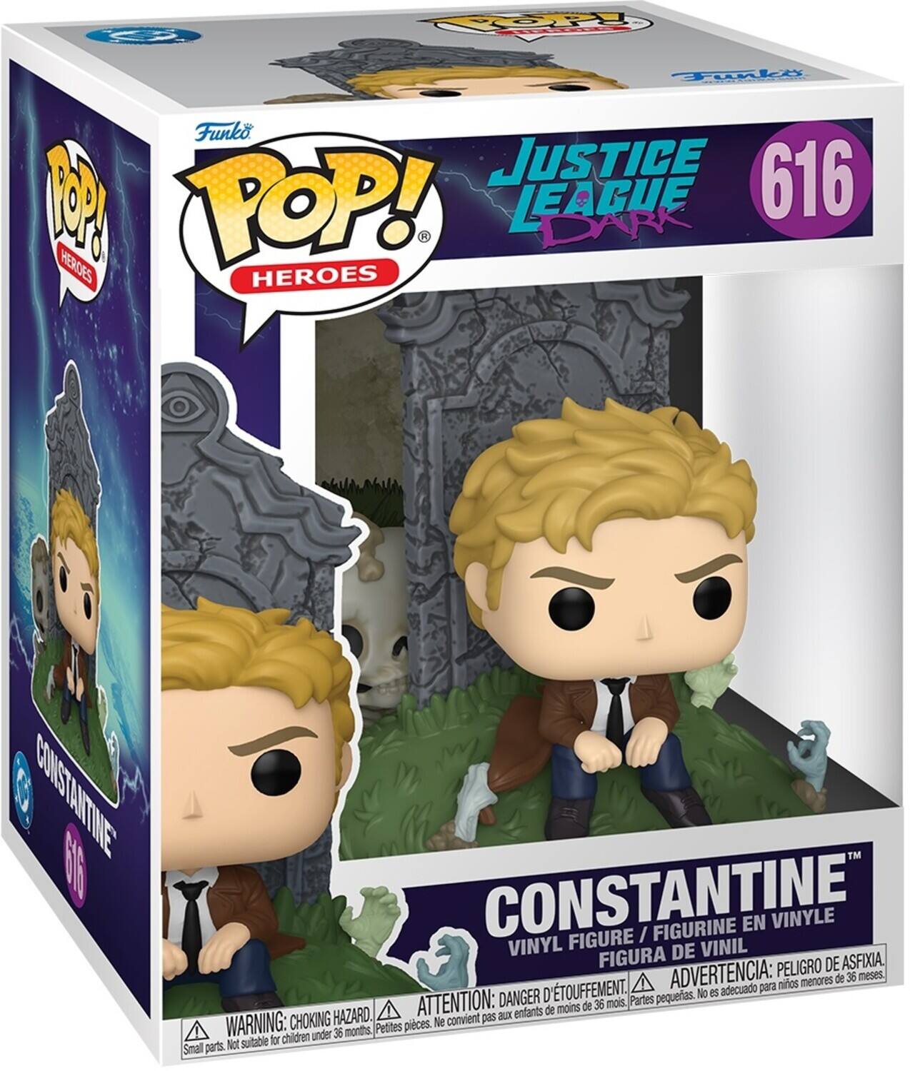 Funko POP! HEROES JUSTICE LEAGUE DARK 616 CONSTANTINE VINYL FIGURE / FIGURINE EN VINYLE FIGURA DE VINIL

WARNING: CHOKING HAZARD. ATTENTION: DANGER. ADVERTENCIA: PELIGRO DE ASFIXIA. PETITES PIÈCES. Not suitable for children under 36 months.