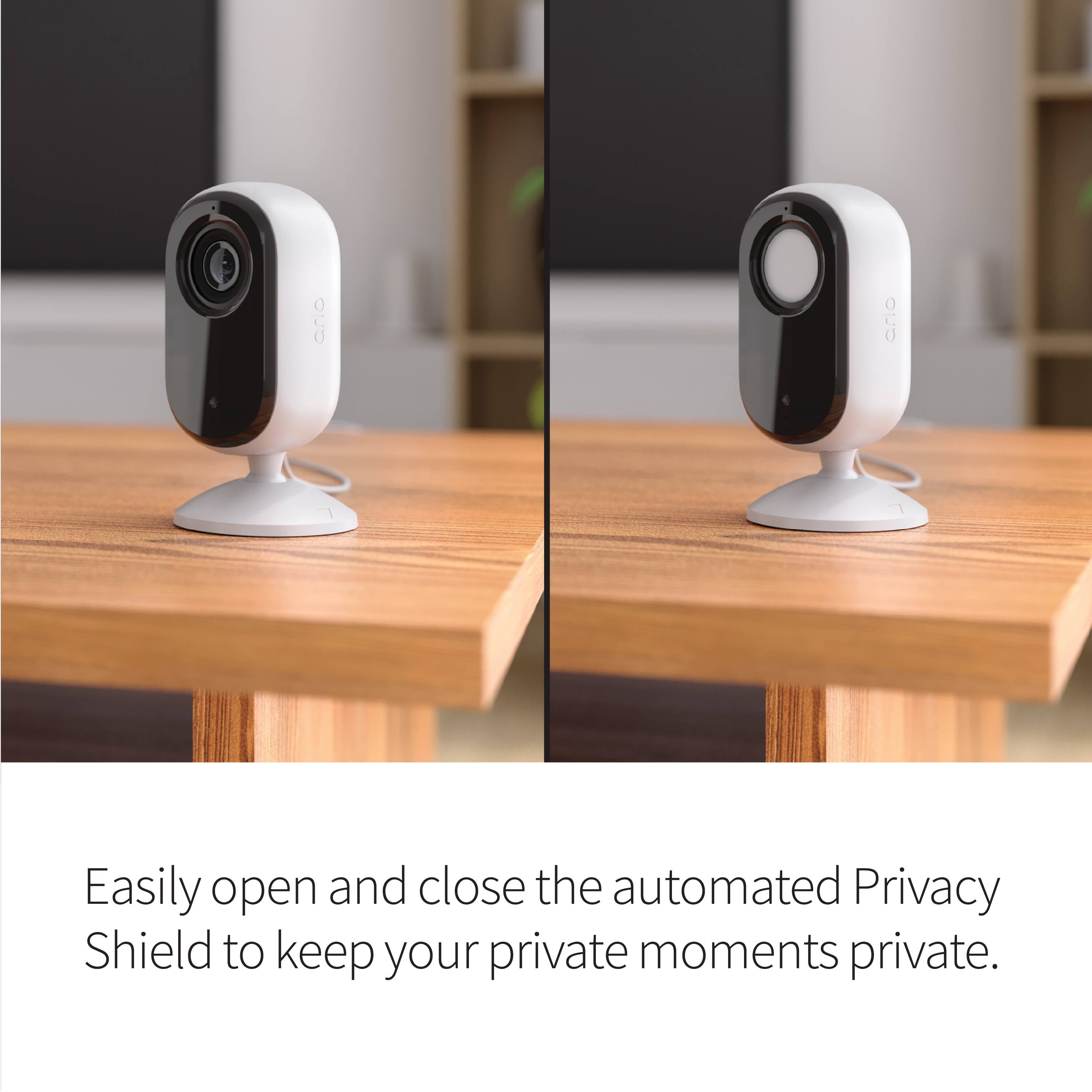 Easily open and close the automated Privacy Shield to keep your private moments private.