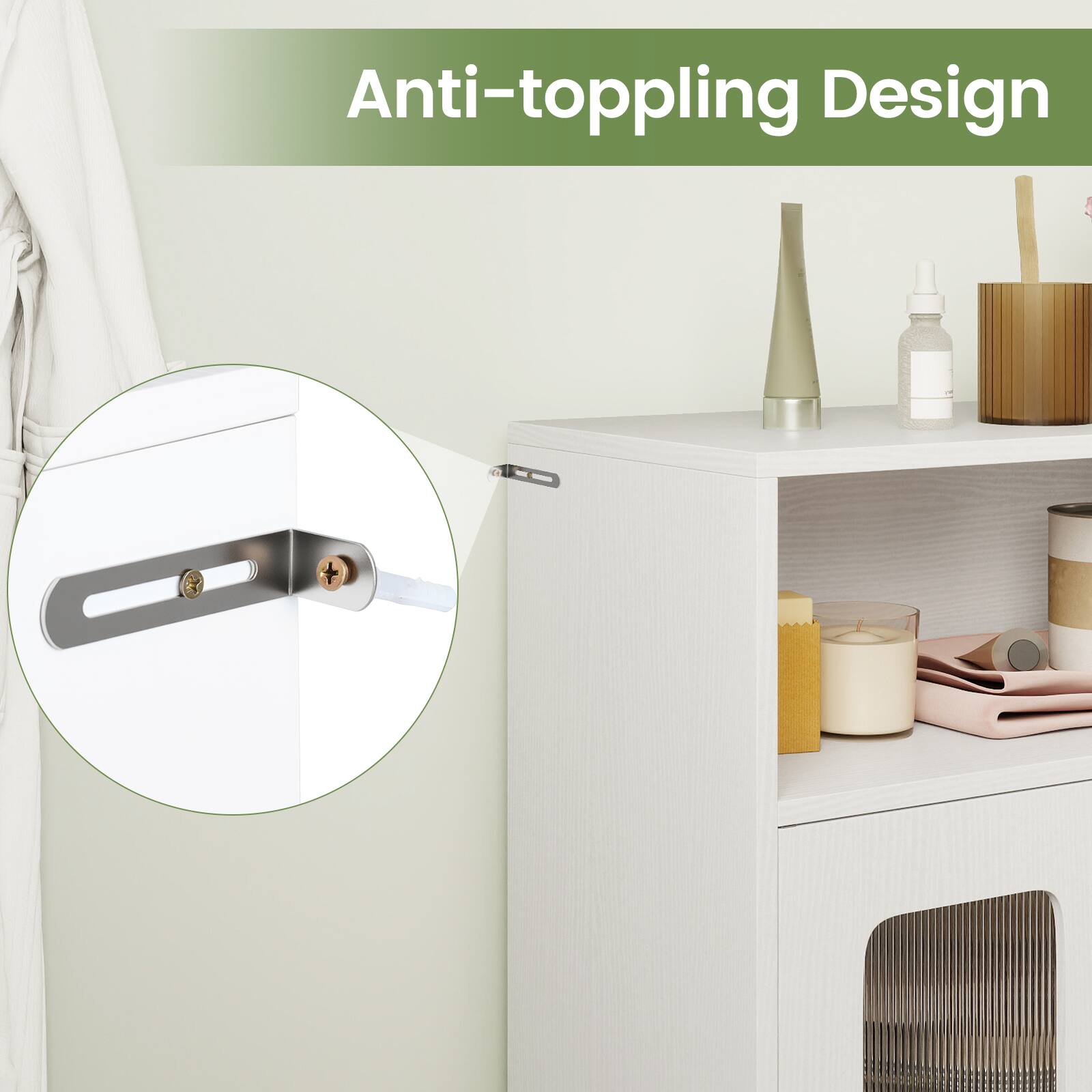 Anti-toppling Design