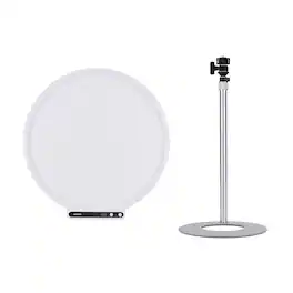 Amaran - Verge Max 22" 60W Bi-Color Circular LED Light, White, w/Base Stand