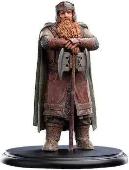 Weta Workshop - Small Polystone - The Lord of the Rings Trilogy - Gimli, Son of Gloin - Miniature - COLLECTIBLES - Multicolor