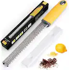 An STAINLESS STEEL MULTI-PURPOSE ZESTER