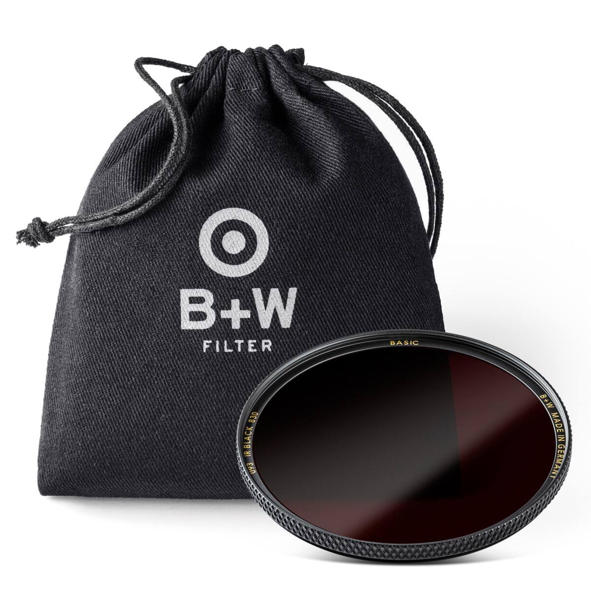 B+W FILTER  
BASIC  
830 BLACK IR 093  
B+W MADE IN GERMANY