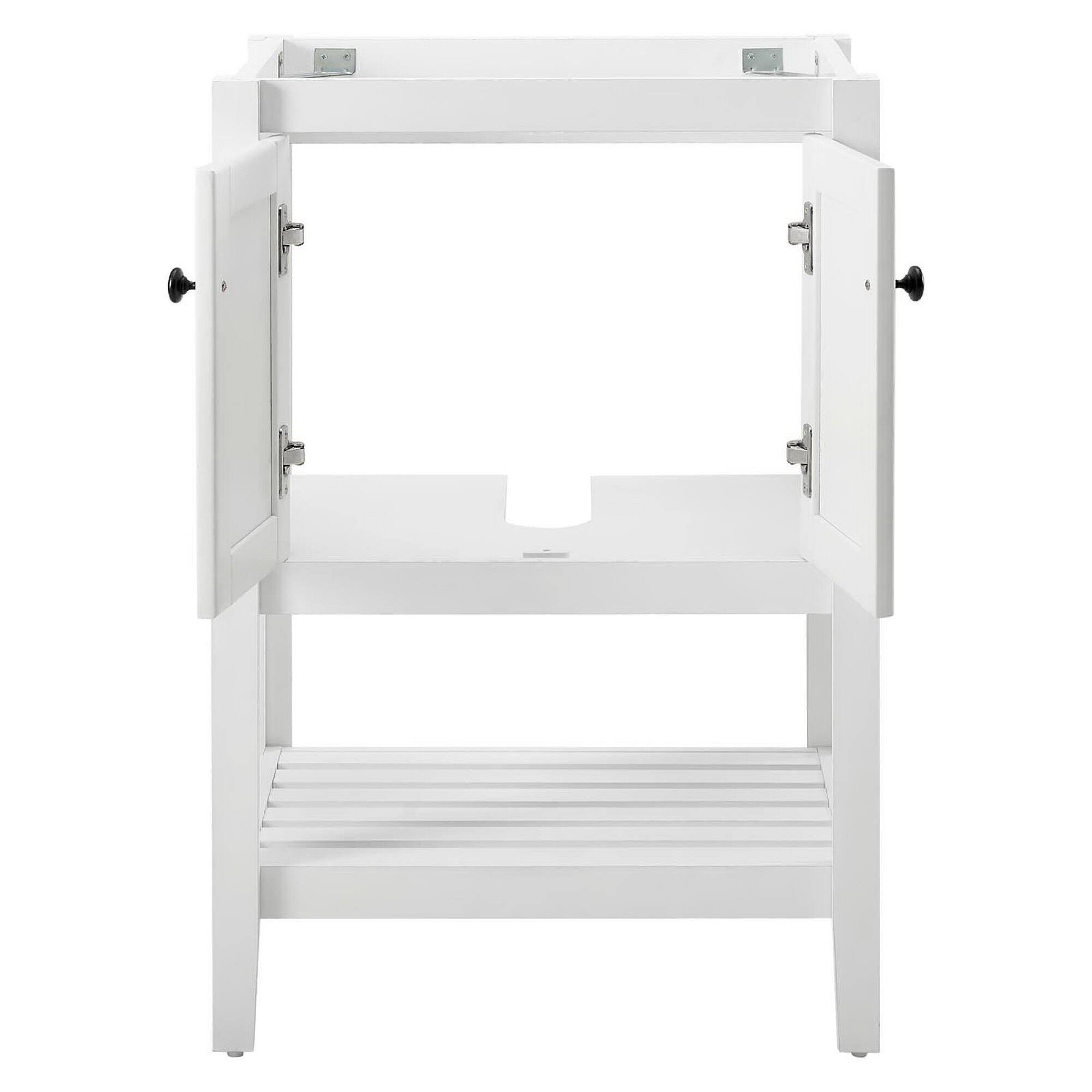 Alt View 5. Modway - Prestige 23" Bathroom Vanity Cabinet (Sink Basin Not Included) by Modway - White.