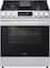 LG - 5.8 Cu. Ft. Slide-In Gas True Convection Smart Range with EasyClean, Air Fry and UltraHeat 20K Burner - Stainless Steel
