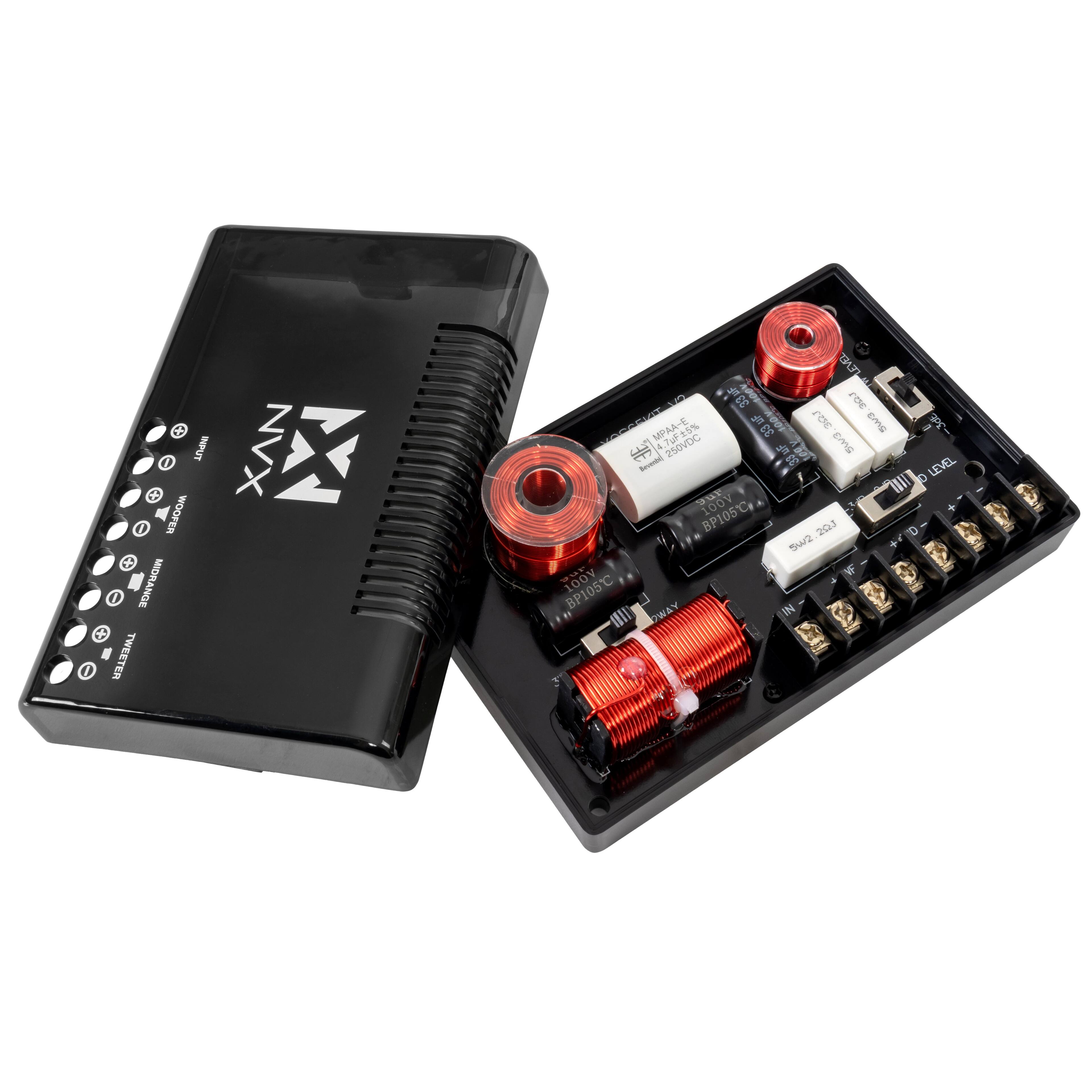 CS MMM NVX IX1 1 - WOOFER + I MIDRANGE + I TWEETER 1 TAT 33 i D d 33 20  MPAA 33 MF 3 33 20OF 30J Swa - ME ( A 250VDC  T - 31 LEVEL MI D aur 100V + BP105C 203 D Swe  100% BP105C 1Il DWAY IN E