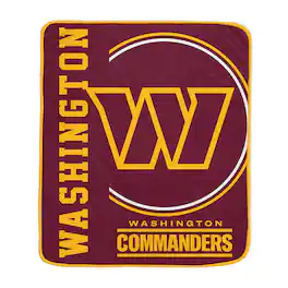 Pegasus - Washington Commanders 50" x 60" Keep It Simple Ultra Soft Blanket - Multicolor
