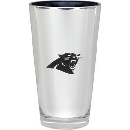 The Memory Company - Carolina Panthers 16oz. Electroplated Pint Glass - Multicolor