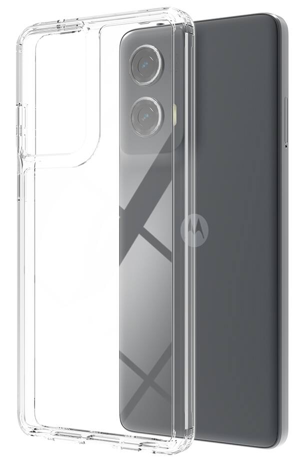 Alt View 2. Nakedcellphone - Clear Case for Motorola Moto G Stylus 5G 2024 - Clear.