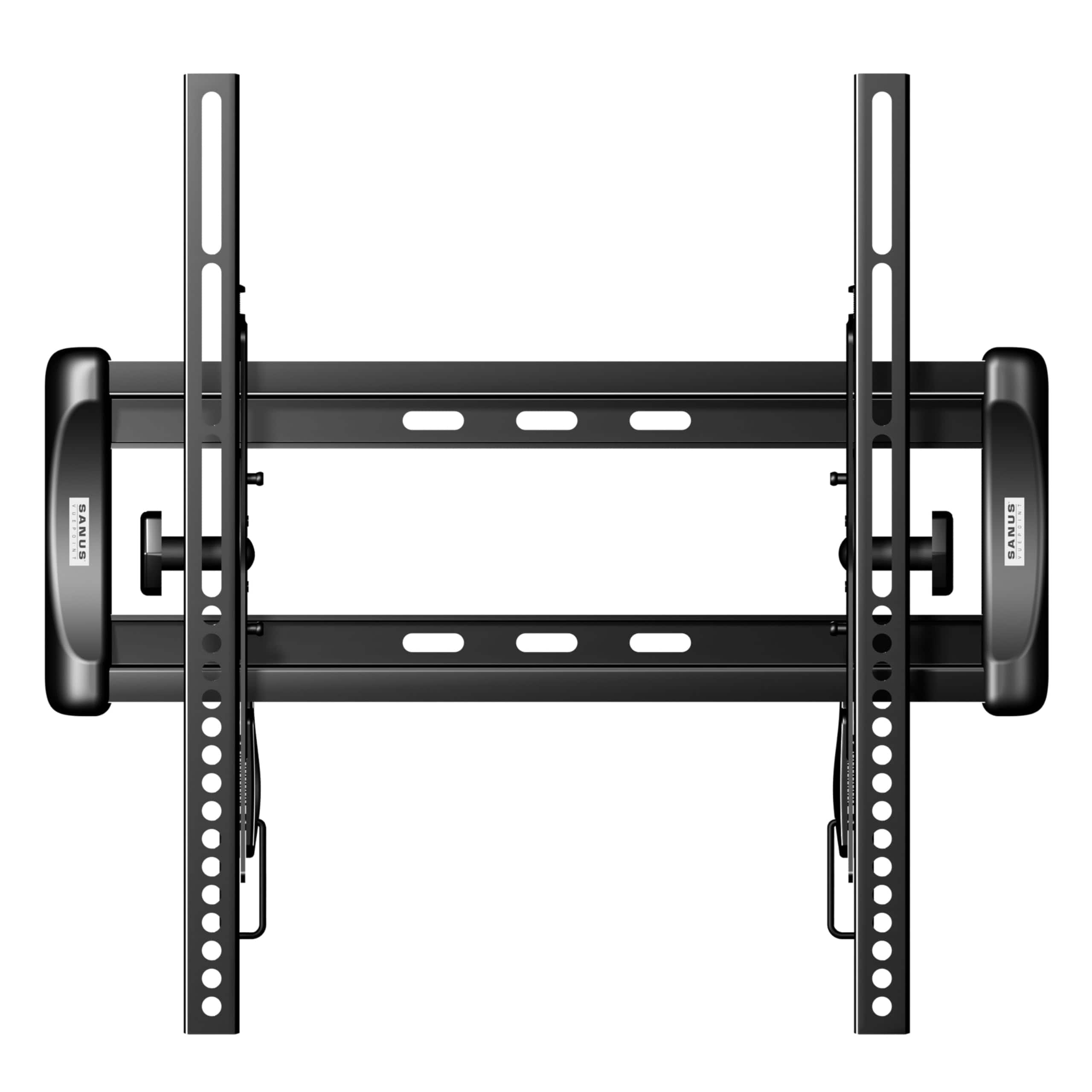 Sanus - Tilting TV Wall Mount for 32 - 55" TVs - Universal Low Profile Design - DIY Install w/ Lateral Shift & All Hardware - Black