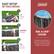 EASY SETUP
NO TOOLS NEEDED
1. LAY LINER FLAT
2. ASSEMBLE FRAME
3. FILL WITH WATER
SEAL & LOCK™ SYSTEM
The Seal & Lock System™ of frame connectors prevent damage and rust-causing metal-on-metal contact.