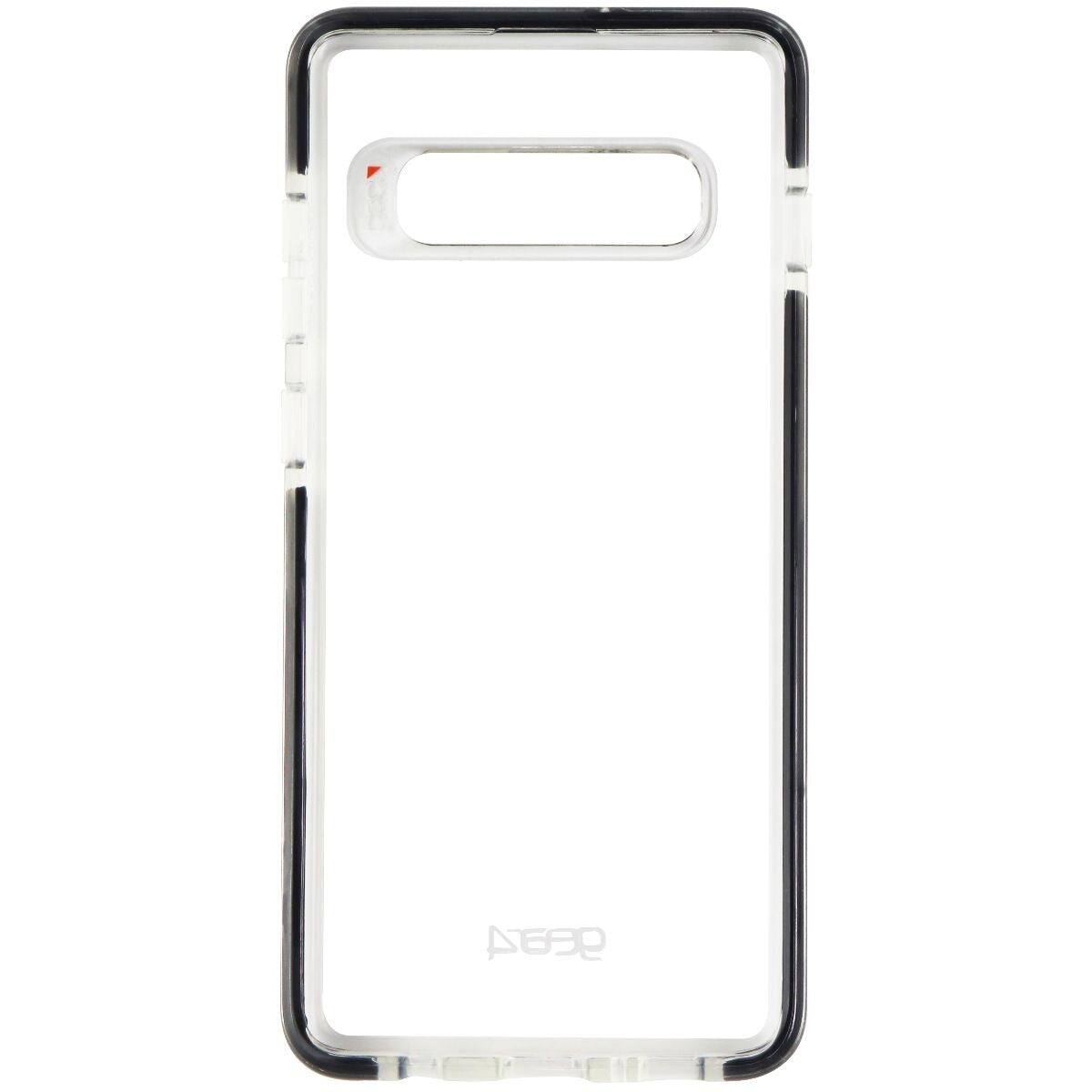 Alt View 1. ZAGG - ZAGG Piccadilly Series Case for Samsung Galaxy S10+ (Plus) - Clear/Black - Clear/Black.