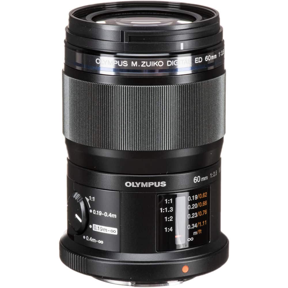 Bundle OM System Olympus M.Zuiko Digital ED 60mm f/2.8 Macro Lens
