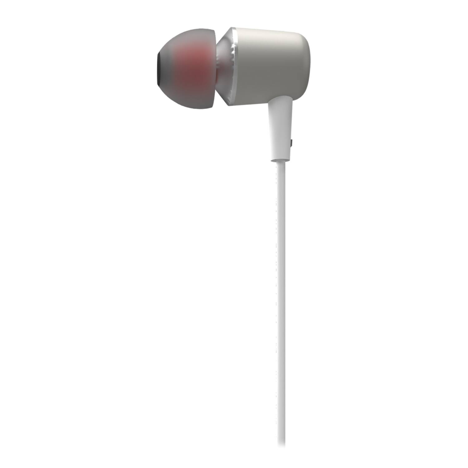 Back. Cellhelmet - Cellhelmet Bar-in-ear-light Bar Audio In-ear Earbuds With Microphone, Lightning Connector, White - White.