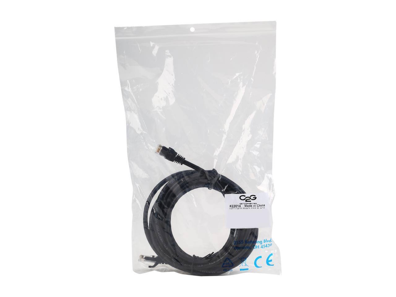 C2G 2 1 CUELTE 22014  
Made in China  
LP 3555 Kentening Blvd.  
Oaaing OH 45439  
04 CE