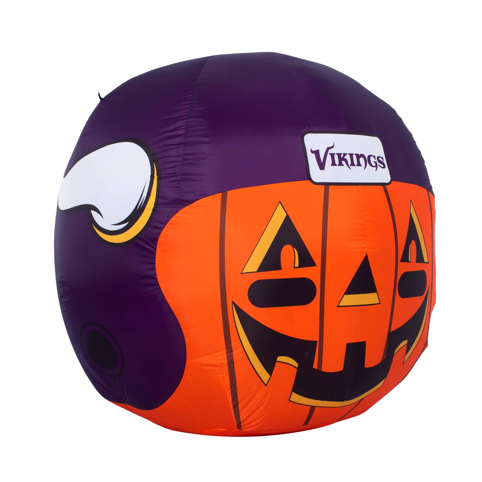 Sporticulture - Minnesota Vikings 4' Inflatable Jack-O'-Helmet - Multicolor