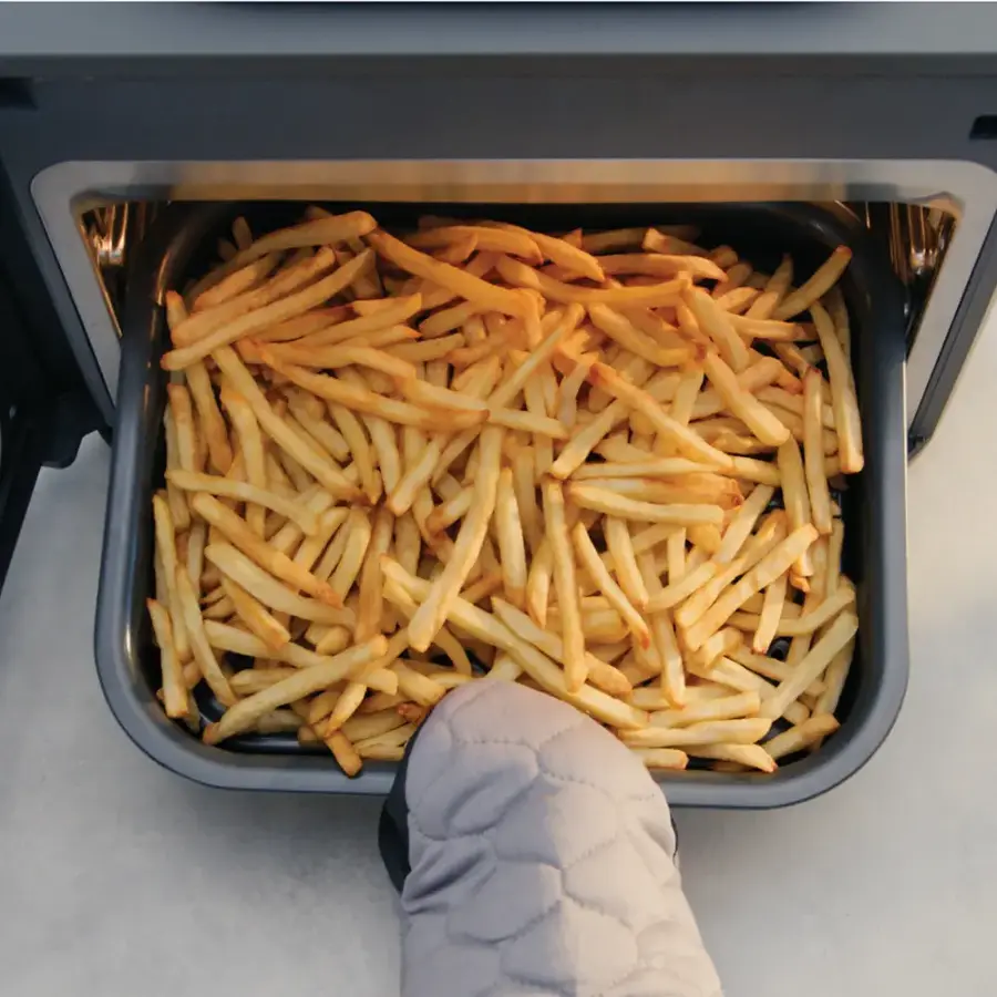 Alt View 20. Ninja - Combi All-in-One Multicooker, Oven, & Air Fryer, Complete Meals in 15 Mins, 14-in-1, Combi Cooker + Air Fry - Stainless Steel.