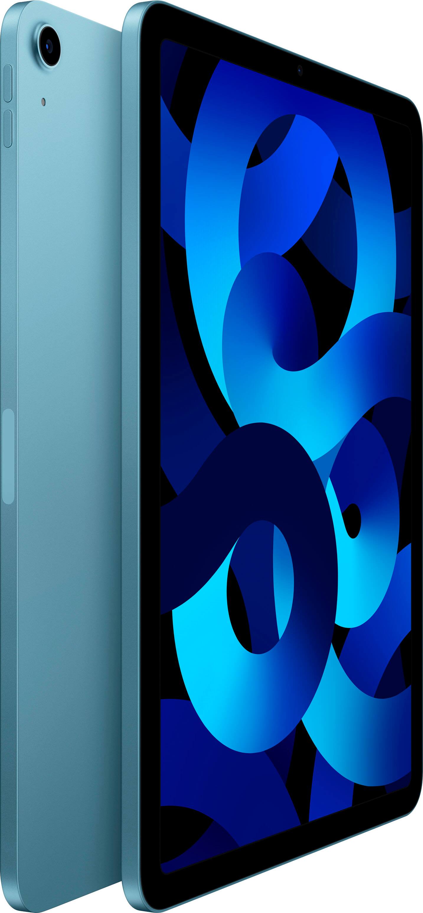 Alt View 1. Apple - Certified Refurbished - Apple 10.9-Inch iPad Air - (5th Generation) (2022) Wi-Fi + Cellular - 256GB - Blue.